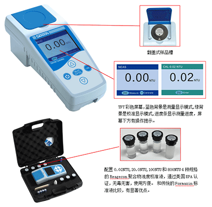 TN100 便攜式濁度儀